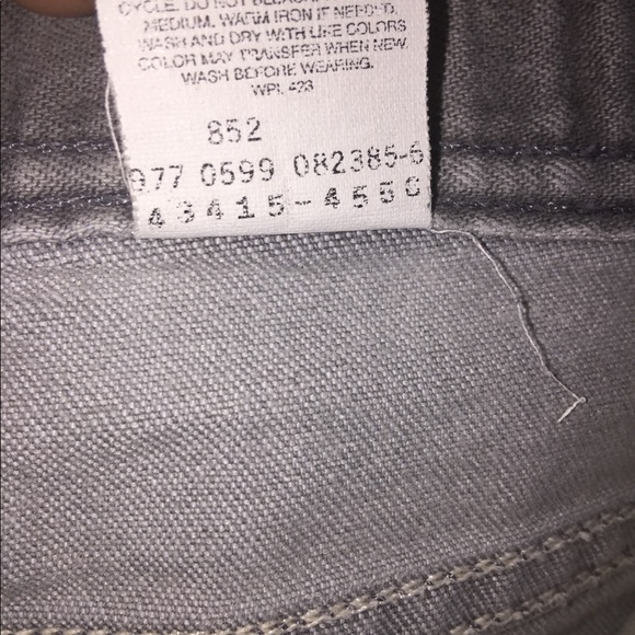 COPY - Levi’s Vintage 90’s Bronze Tab 977 Gray Wash 36x29 - Picture 6 of 8